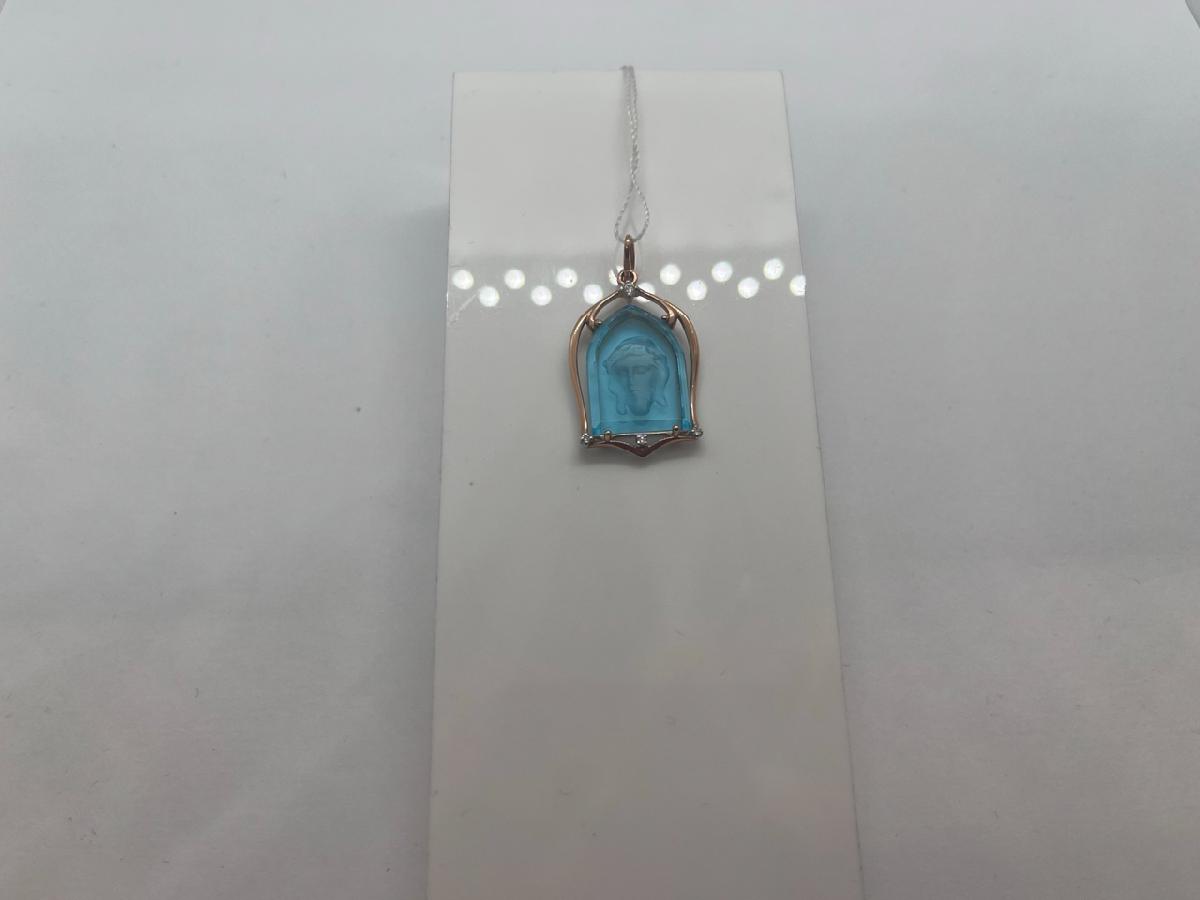 ПОДВЕСКА С КАМНЕМ (Au 585)