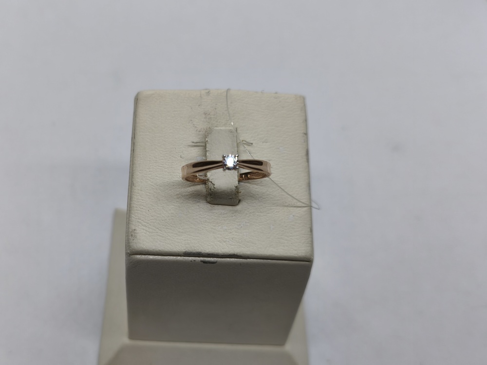 КОЛЬЦО С КАМНЕМ (Au 585)