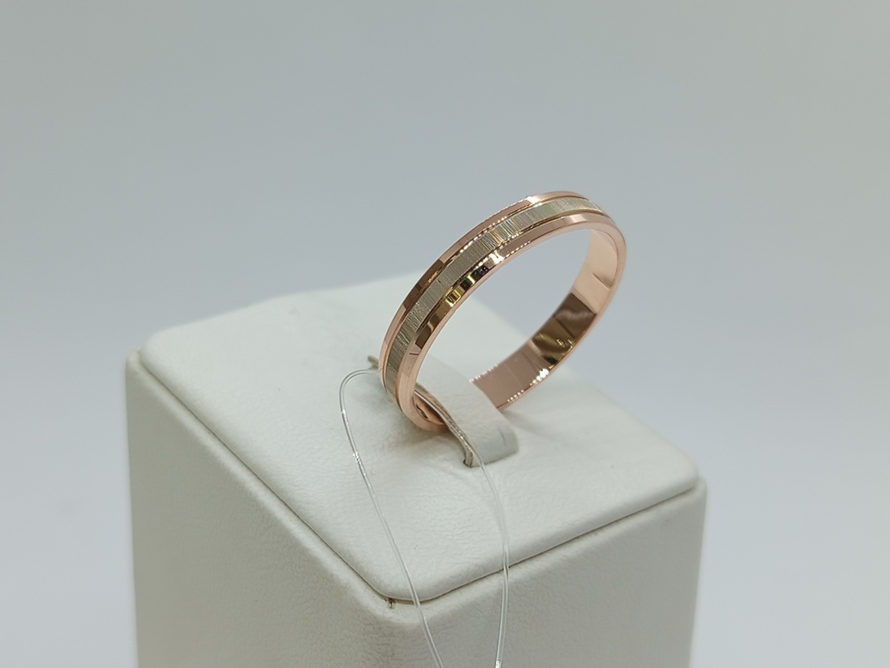 Ш1/бк КОЛЬЦО ОБРУЧАЛЬНОЕ без камня (Au 585)