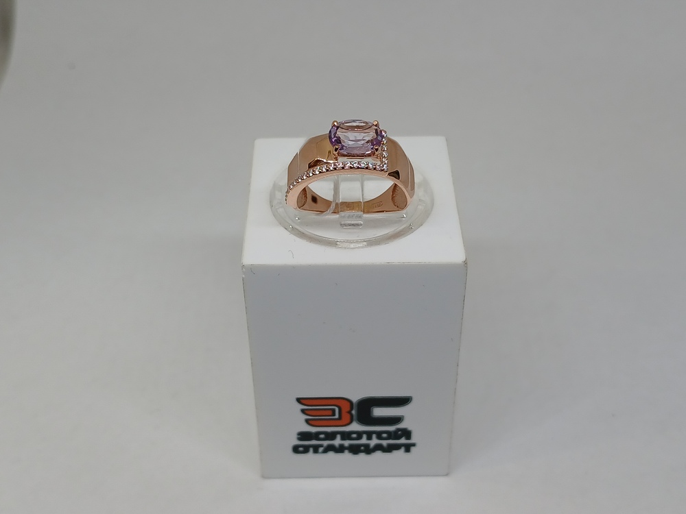 КОЛКМИ585 КОЛЬЦО С КАМНЯМИ (Au 585)