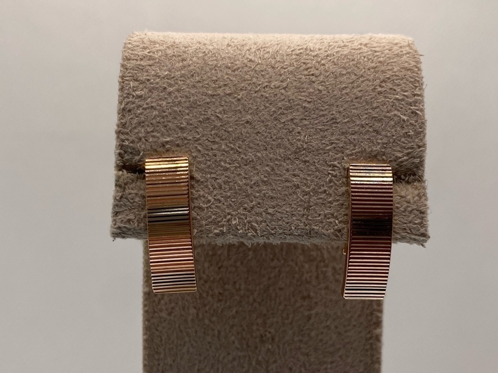 СЕРЬГИ БЕЗ КАМНЯ (Au 585)