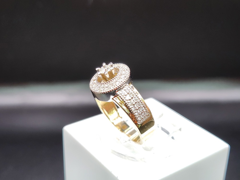 КОЛЬЦО БРИЛЛИАНТ Au 585