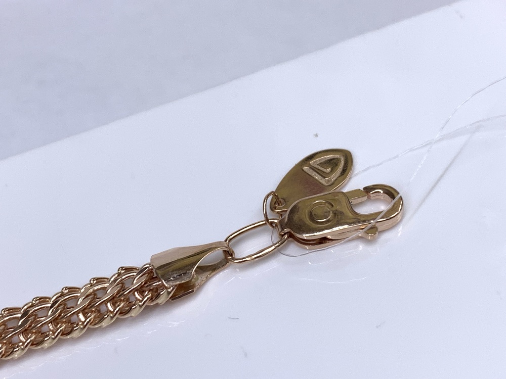 БРАСЛЕТ ПУСТОТЕЛЫЙ Итальянка (Au 585)