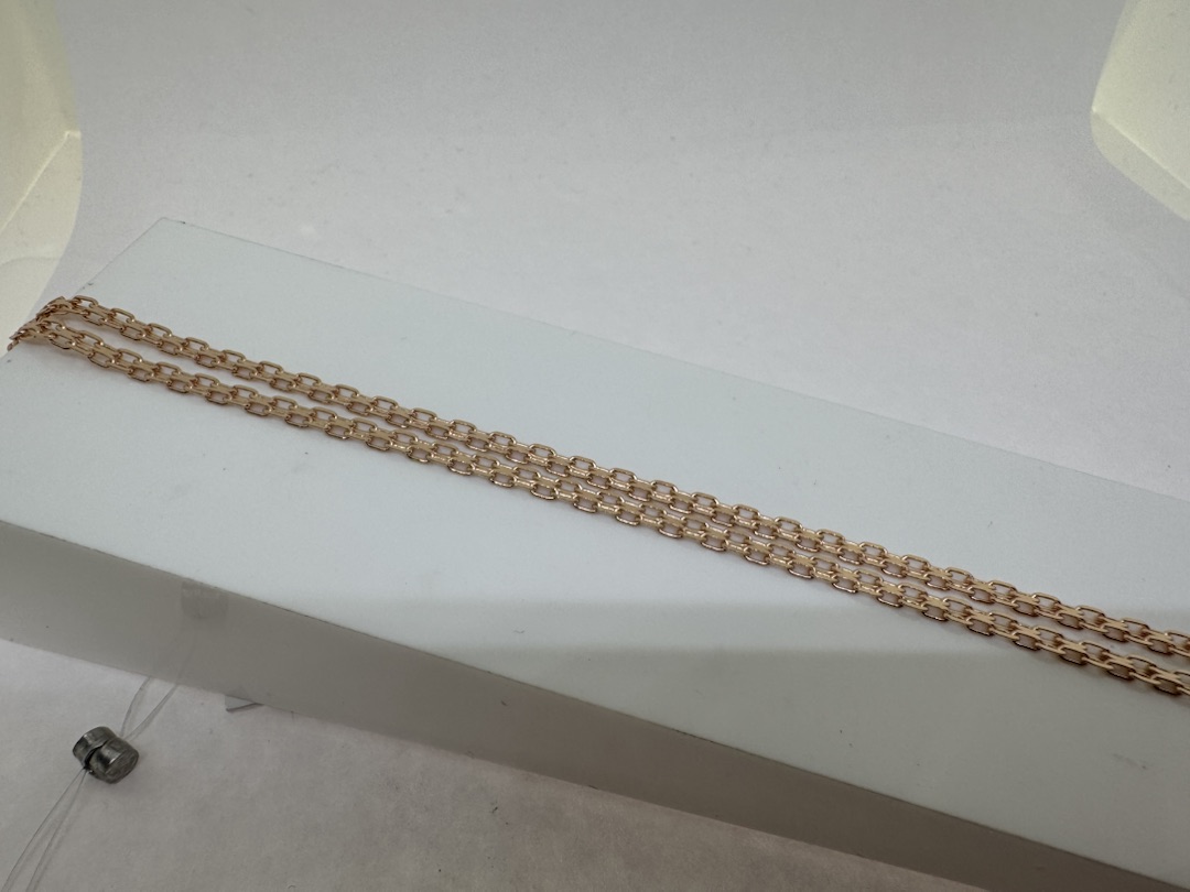 ЦЕПЬ ПОЛНОВЕСНАЯ Бисмарк машинный (Au 585)