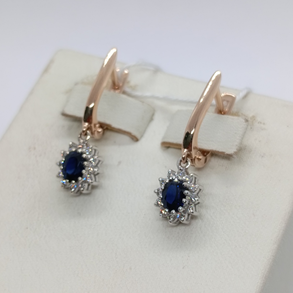 СЕРЬГИ БРИЛЛИАНТ (Au 585)