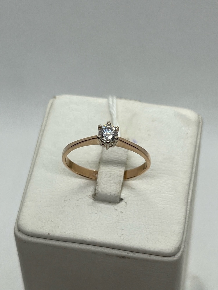 КОЛЬЦО С КАМНЕМ (Au 585)