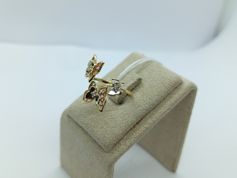 КОЛЬЦО БРИЛЛИАНТ Au 585