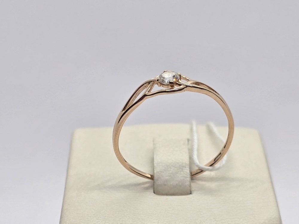 КОЛКМ585 КОЛЬЦО С КАМНЕМ (Au 585)