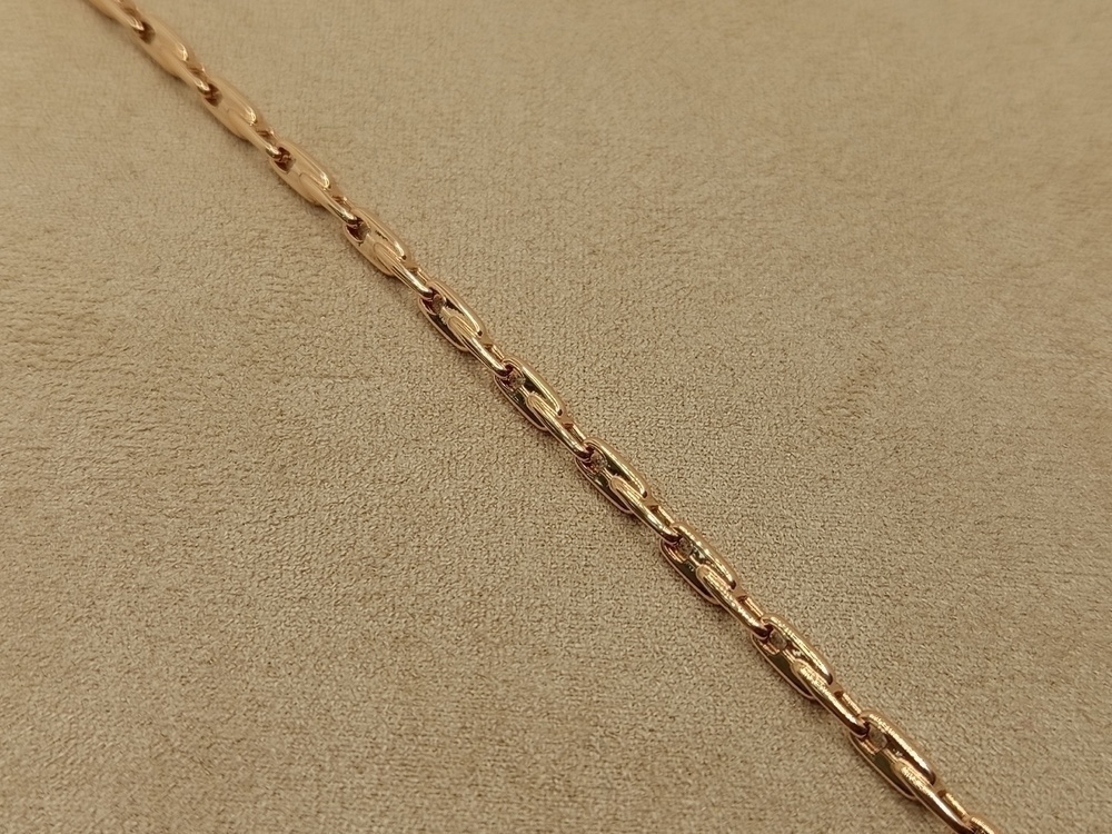 БРАСЛЕТ ПУСТОТЕЛЫЙ Фантазия (Au 585)