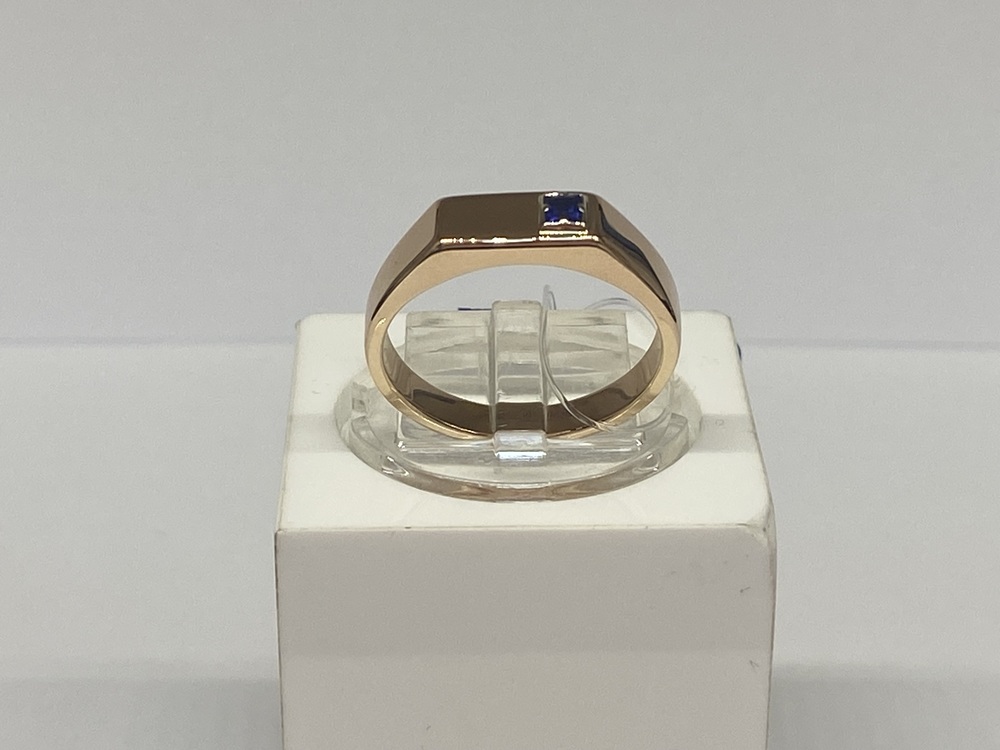 КОЛЬЦО ПЕЧАТКА с камнем (Au 585)