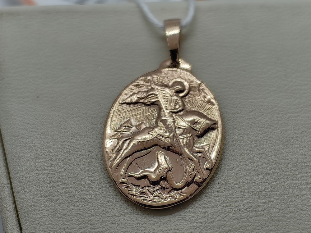 ПОДВЕСКА ИКОНА БЕЗ КАМНЯ (Au 585)