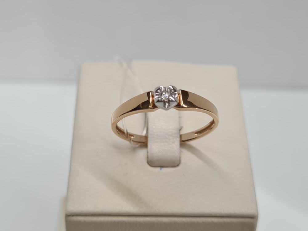 КОЛЬЦО БРИЛЛИАНТ (Au 585)