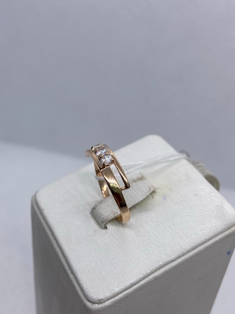 КОЛКМИ585 КОЛЬЦО С КАМНЯМИ (Au 585)