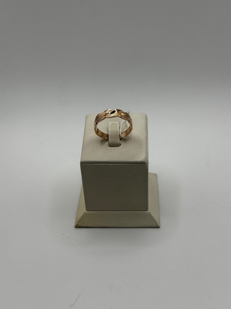 КОЛБКМ585 КОЛЬЦО БЕЗ КАМНЯ (Au 585)