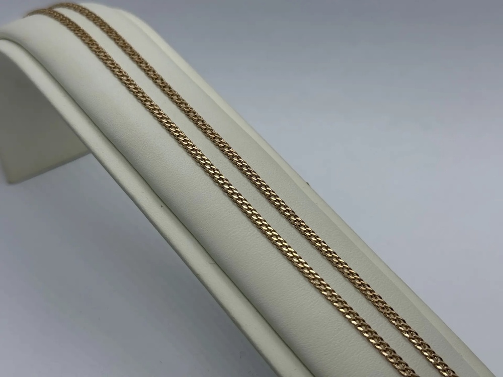 ЦЛР2585 ЦЕПЬ ПОЛНОВЕСНАЯ Ромб двойной (Au 585)