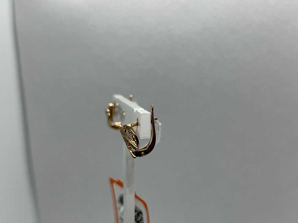 СЕРЬГИ С КАМНЯМИ (Au 585)