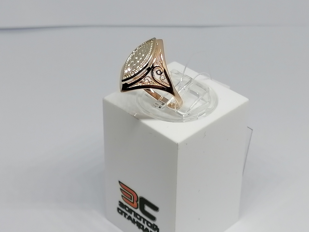 К-346_au КОЛЬЦО БЕЗ КАМНЯ (Au 585)