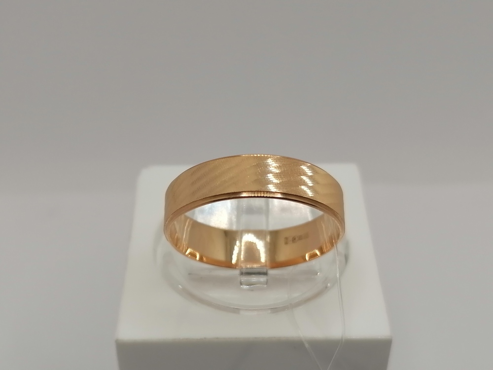 500-000-062 КОЛЬЦО ОБРУЧАЛЬНОЕ (Au 585)