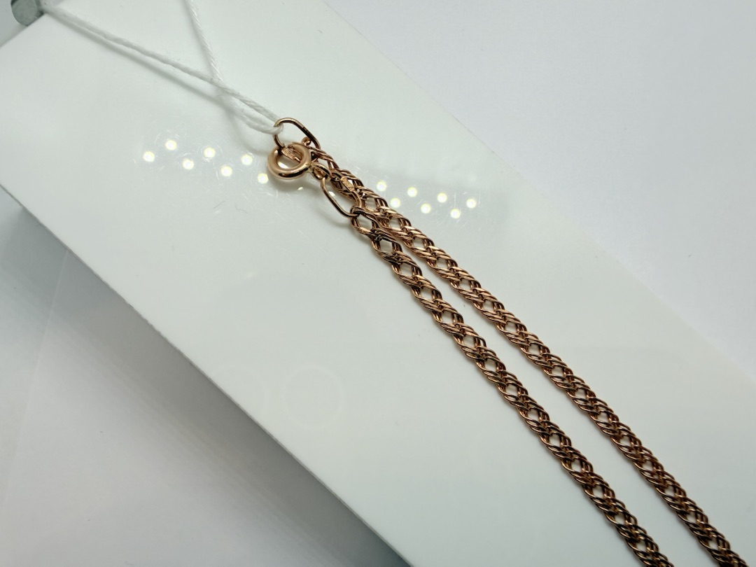 ЦЕПЬ ПОЛНОВЕСНАЯ Ромб тройной (Au 585)