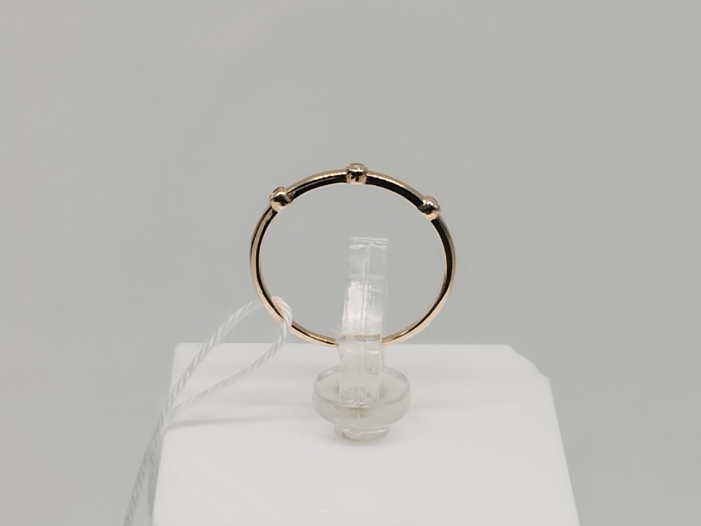 КОЛКМИ585 КОЛЬЦО С КАМНЯМИ (Au 585)