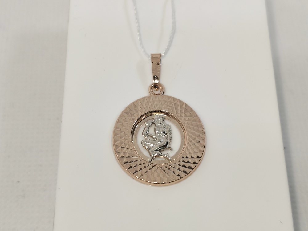 ПОДВЕСКА ЗНАК ЗОДИАКА ДЕВА (Au 585)