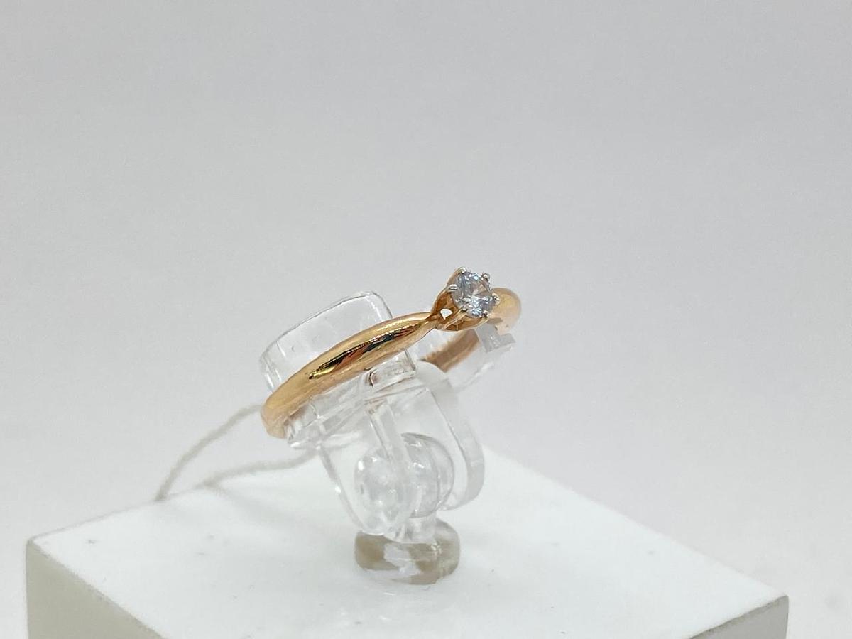 КОЛЬЦО С КАМНЕМ (Au 585)