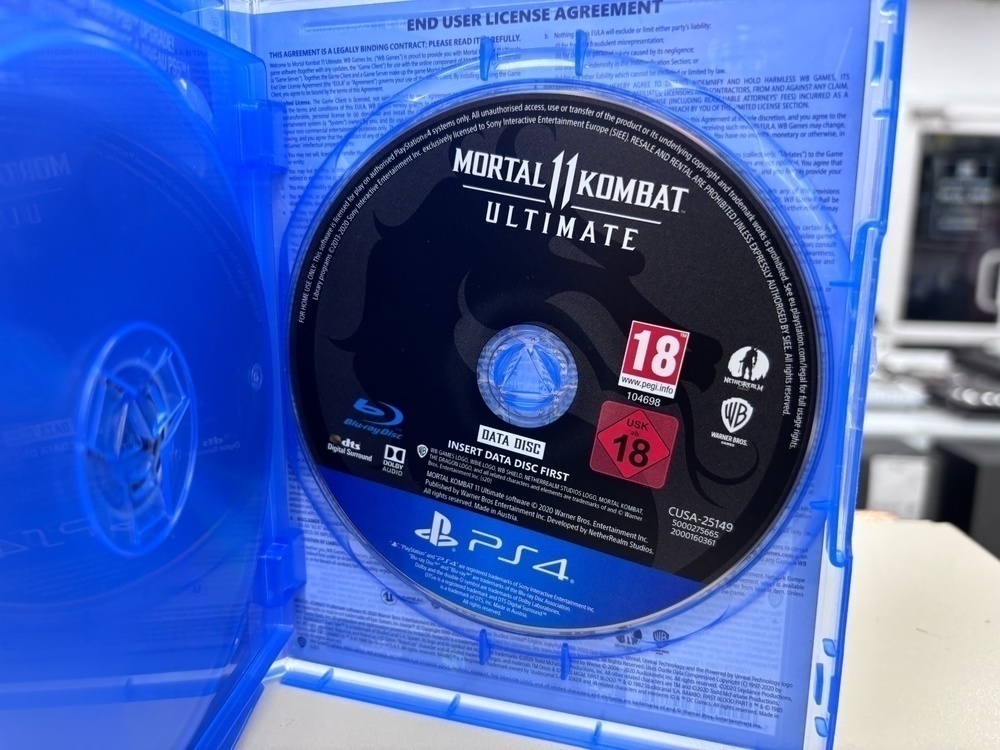 Игра Playstation 4 Mortal Kombat 11 Ultimate