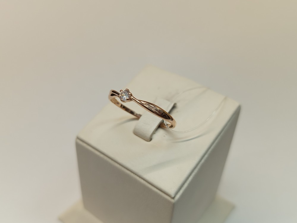 КОЛЬЦО С КАМНЕМ (Au 585)