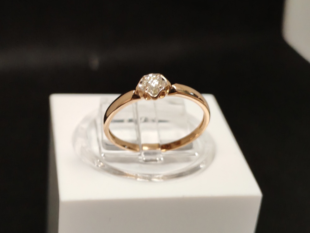 КОЛЬЦО БРИЛЛИАНТ Au 585