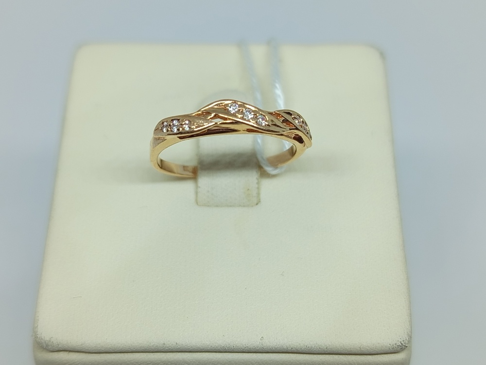 КОЛКМИ585 КОЛЬЦО С КАМНЯМИ (Au 585)