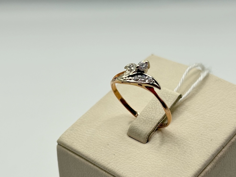 КОЛКМИ585 КОЛЬЦО С КАМНЯМИ (Au 585)