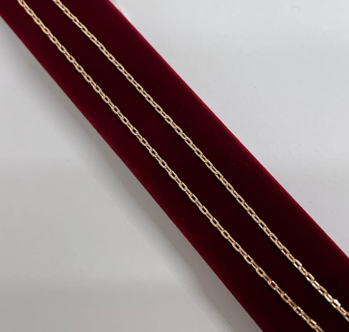 ЦЕПЬ ПУСТОТЕЛАЯ Якорное (Au 585)