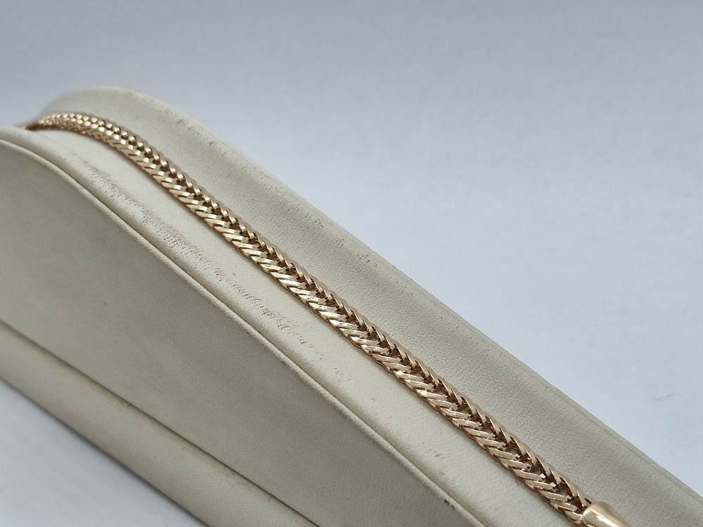 163 БРАСЛЕТ ШТАМПОВКА (Au 585)