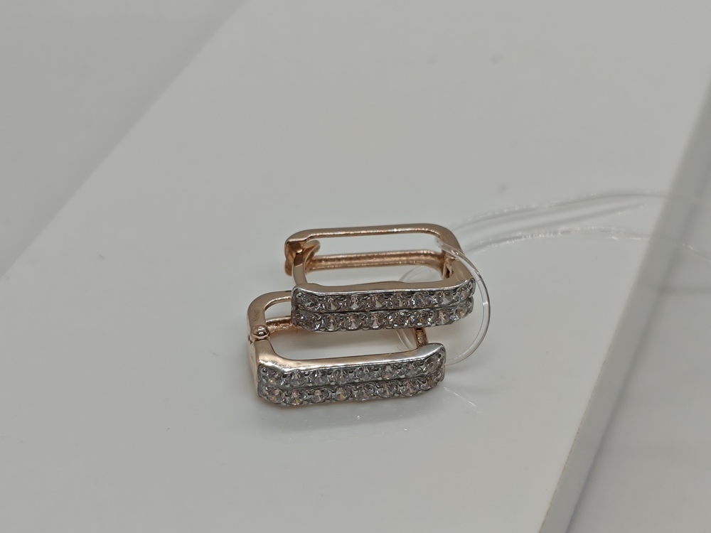 СЕРЬГИ С КАМНЯМИ (Au 585)