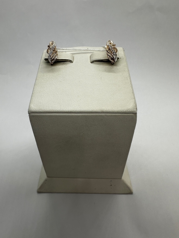 СЕРЬГИ С КАМНЯМИ (Au 585)