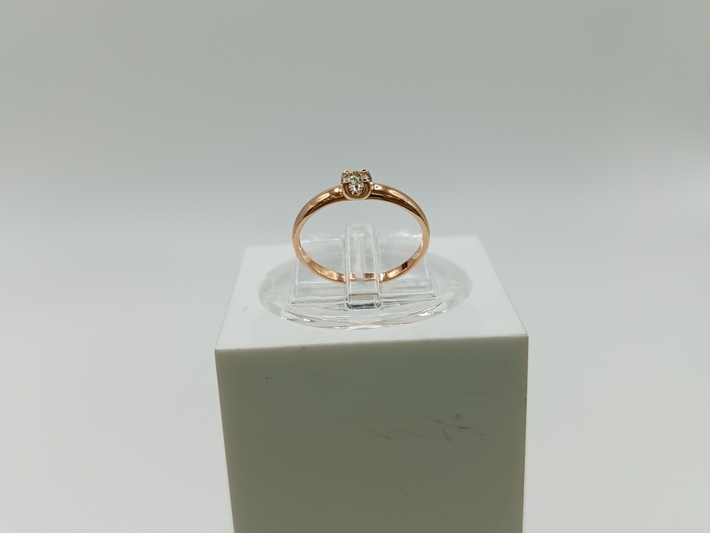 КОЛЬЦО БРИЛЛИАНТ Au 585