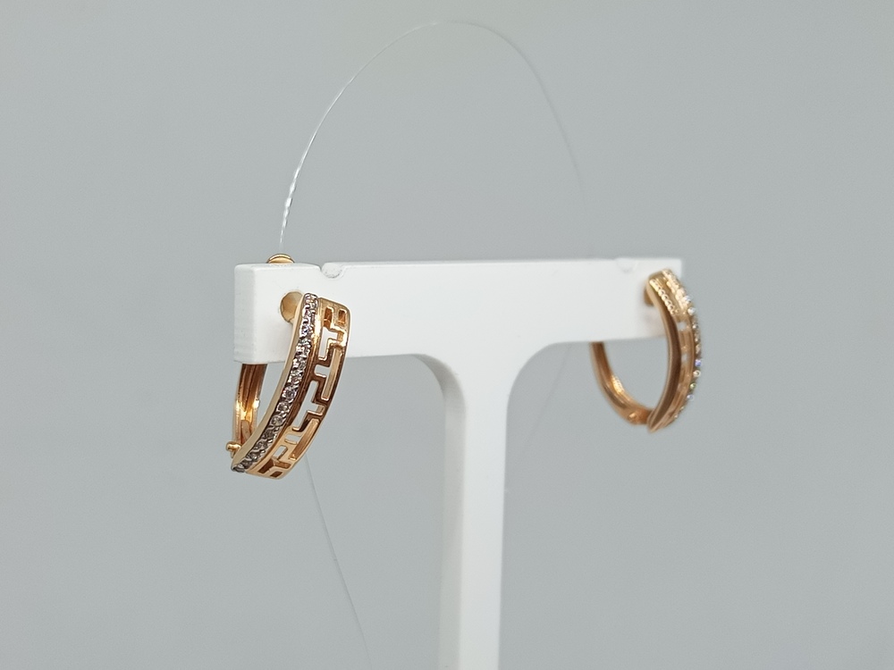 СЕРЬГИ С КАМНЯМИ (Au 585)