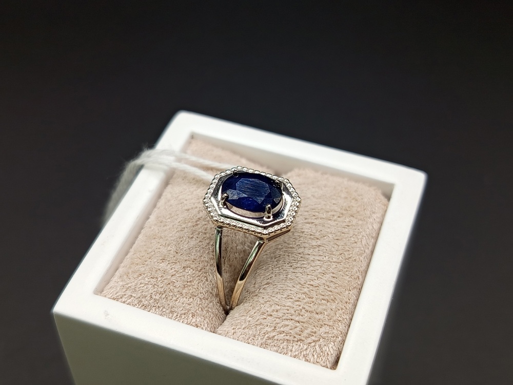 КОЛКМ585 КОЛЬЦО С КАМНЕМ (Au 585)