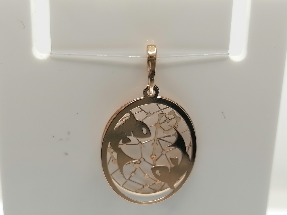 ПОДВЕСКА ЗНАК ЗОДИАКА без камня (Au 585)