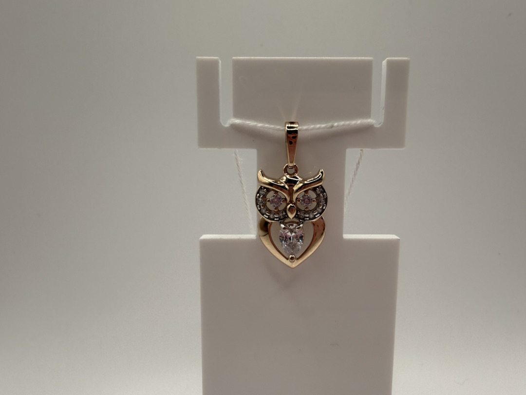 ПОДКМИ585 ПОДВЕСКА С КАМНЯМИ (Au 585)