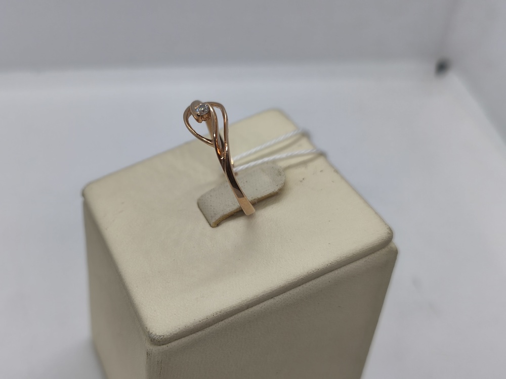 КОЛЬЦО БРИЛЛИАНТ Au 585