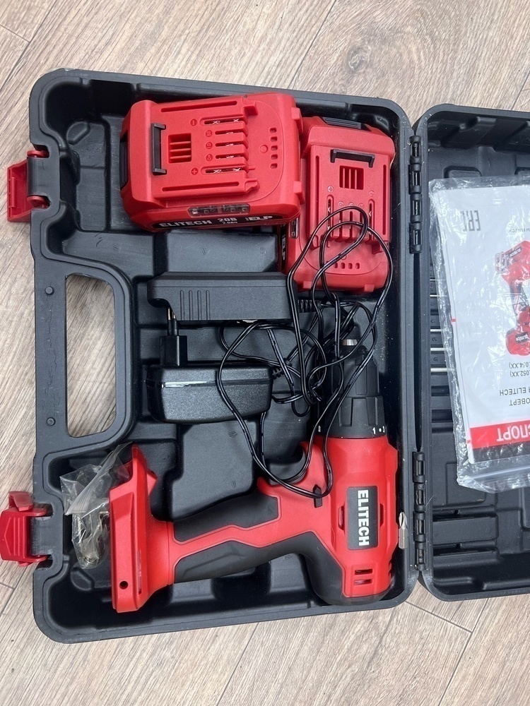 Шуруповерт Elitech ДА 20-2СЛ