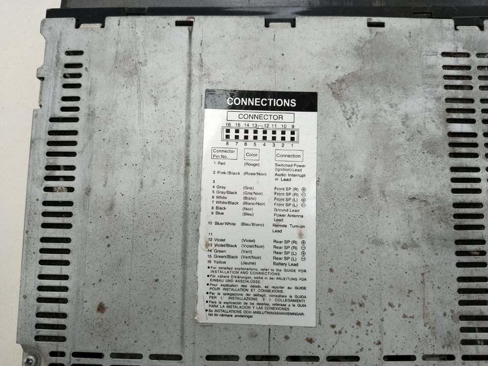 Автомагнитола Alpine CDE-9846RM