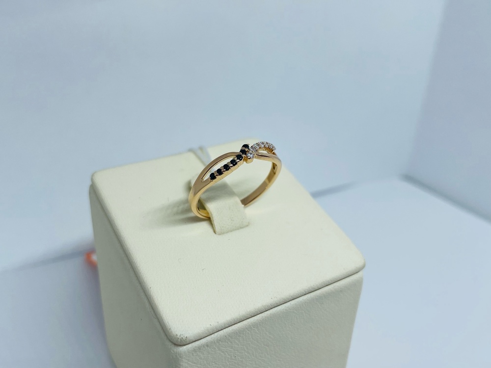 КОЛКМИ585 КОЛЬЦО С КАМНЯМИ (Au 585)