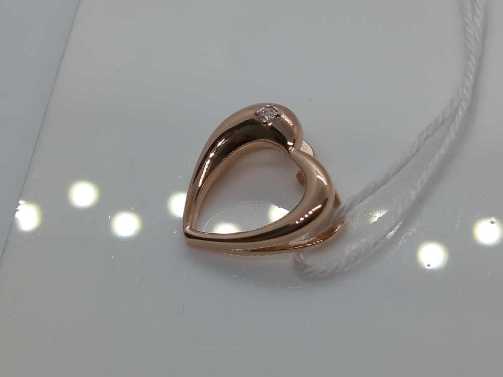 ПОДВЕСКА С КАМНЕМ (Au 585)