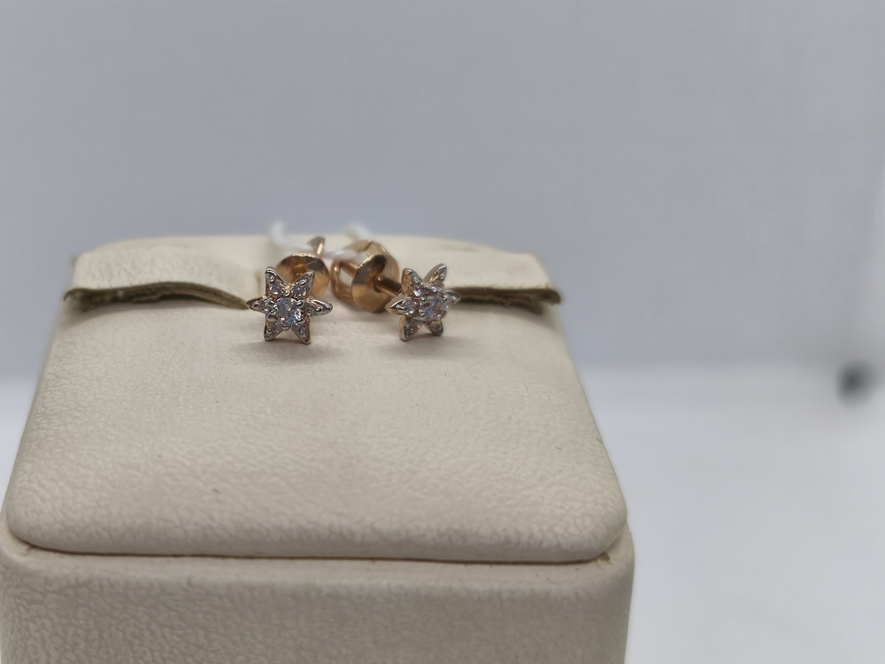 СЕРЬГИ ПУСЕТЫ (Au 585)