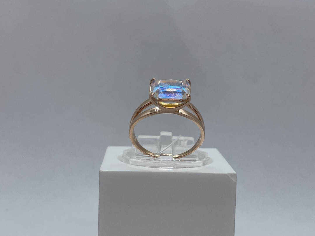 КОЛЬЦО С КАМНЕМ (Au 585)