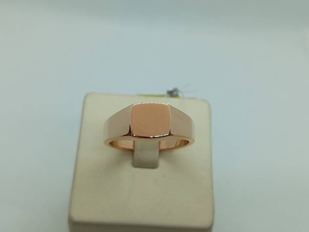 КОЛЬЦО ПЕЧАТКА без камня (Au 585)