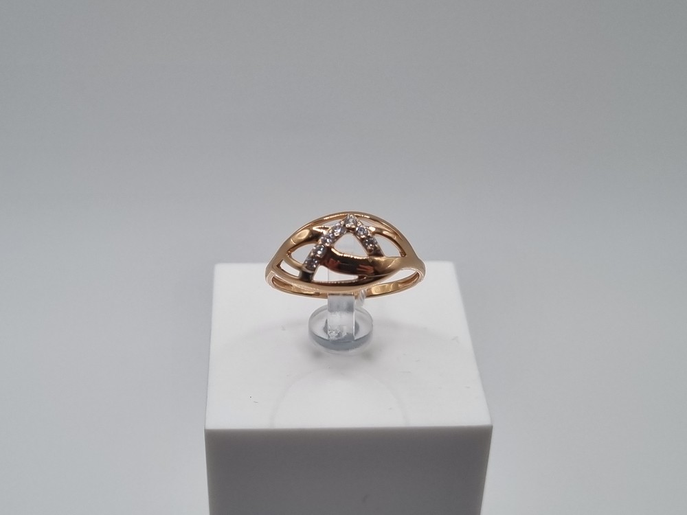 КОЛКМИ585 КОЛЬЦО С КАМНЯМИ (Au 585)