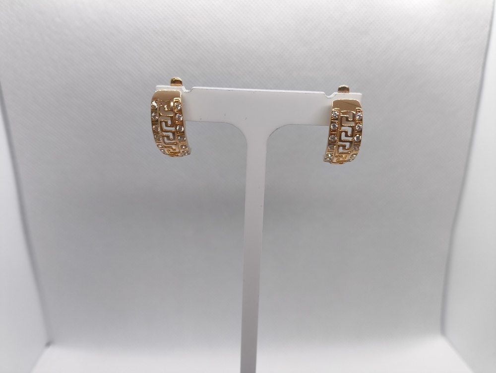 СЕРЬГИ С КАМНЯМИ (Au 585)